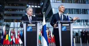 Brief press point by the NATO Secretary General and the President of Finland - Meeting of NATO Ministers of Foreign Affairs - Brussels, 4-5 April 2023